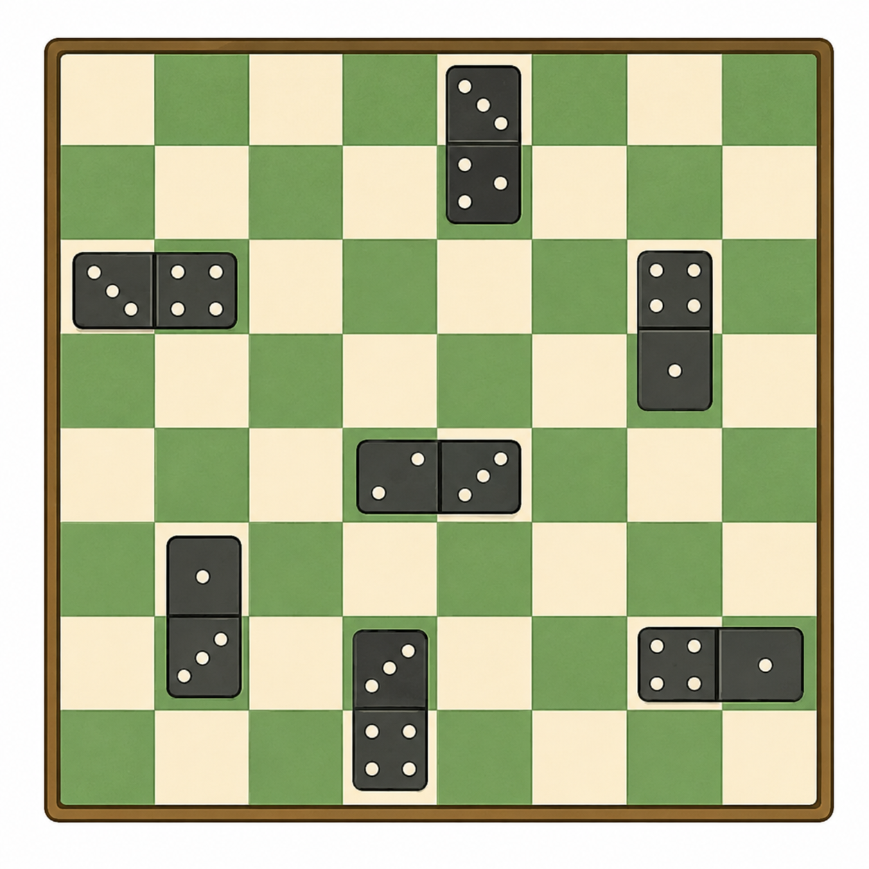 Chessboard Domino Tiling