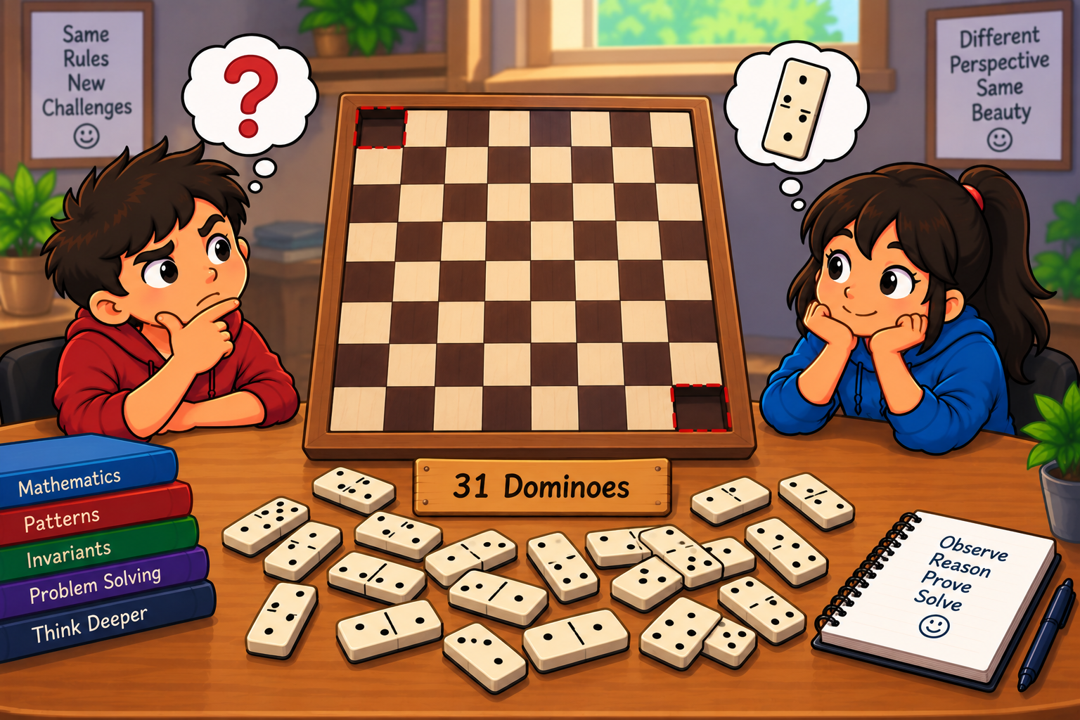 The Mutilated Chessboard