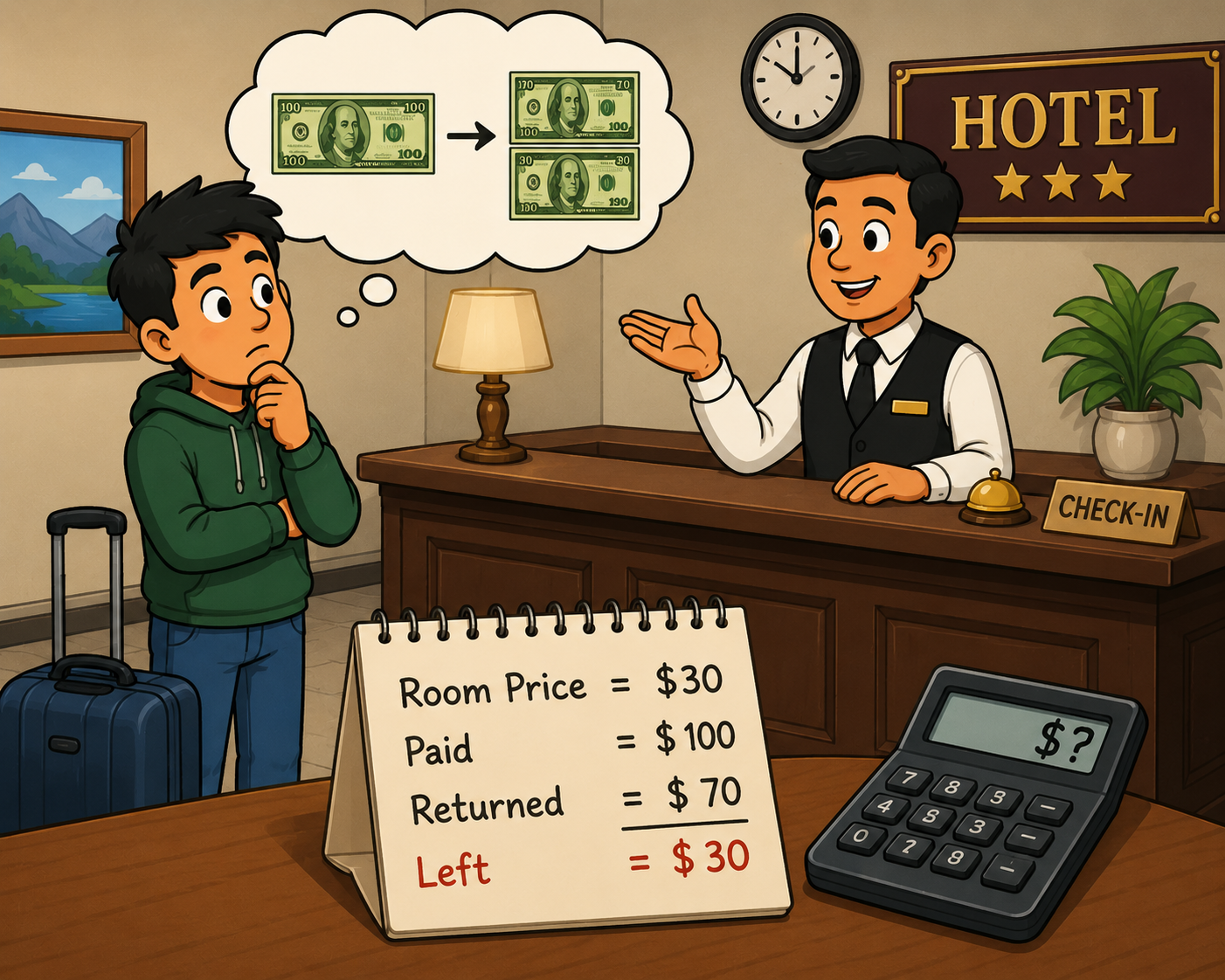 The Missing Dollar Puzzle