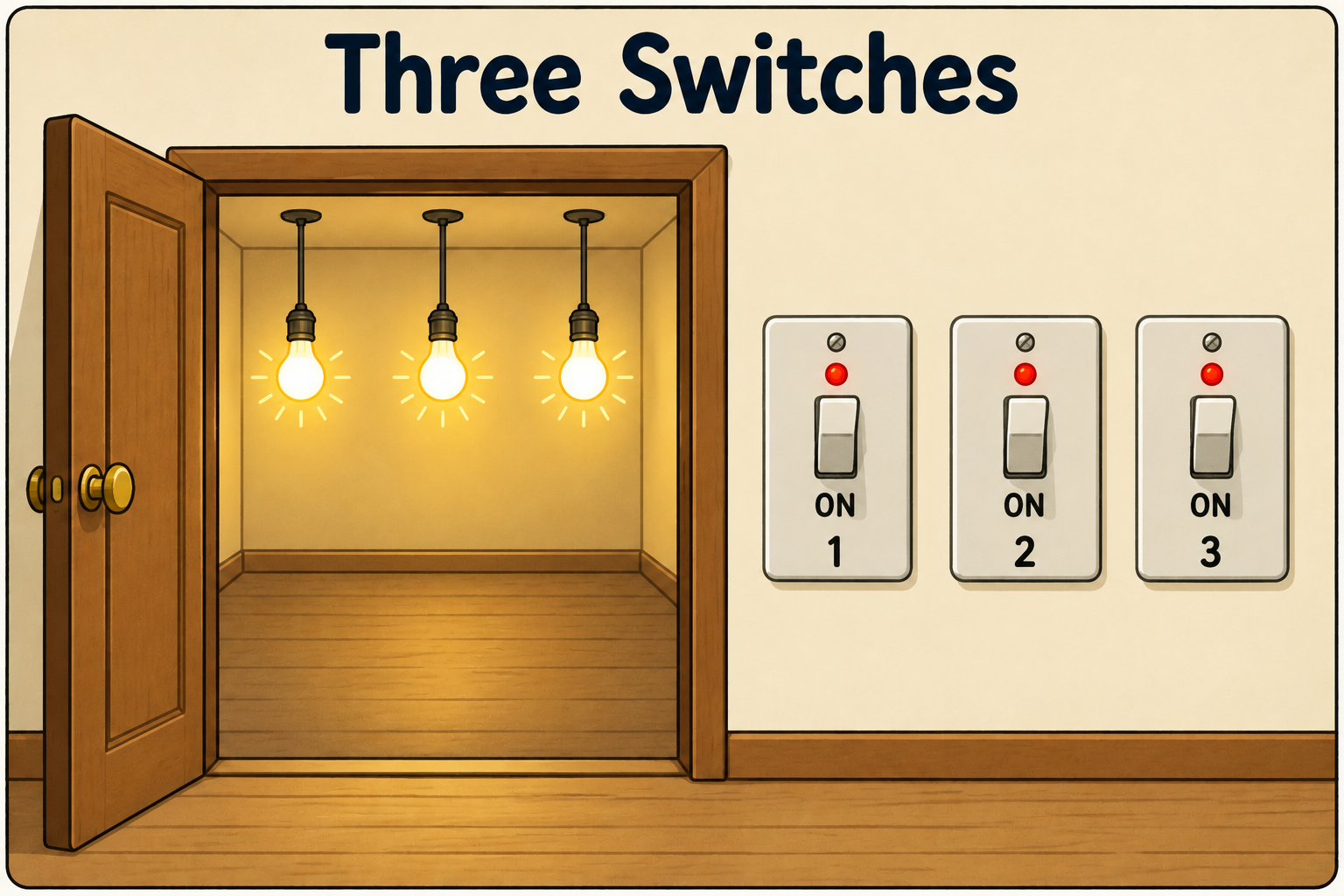 Three Switches and Three Bulbs