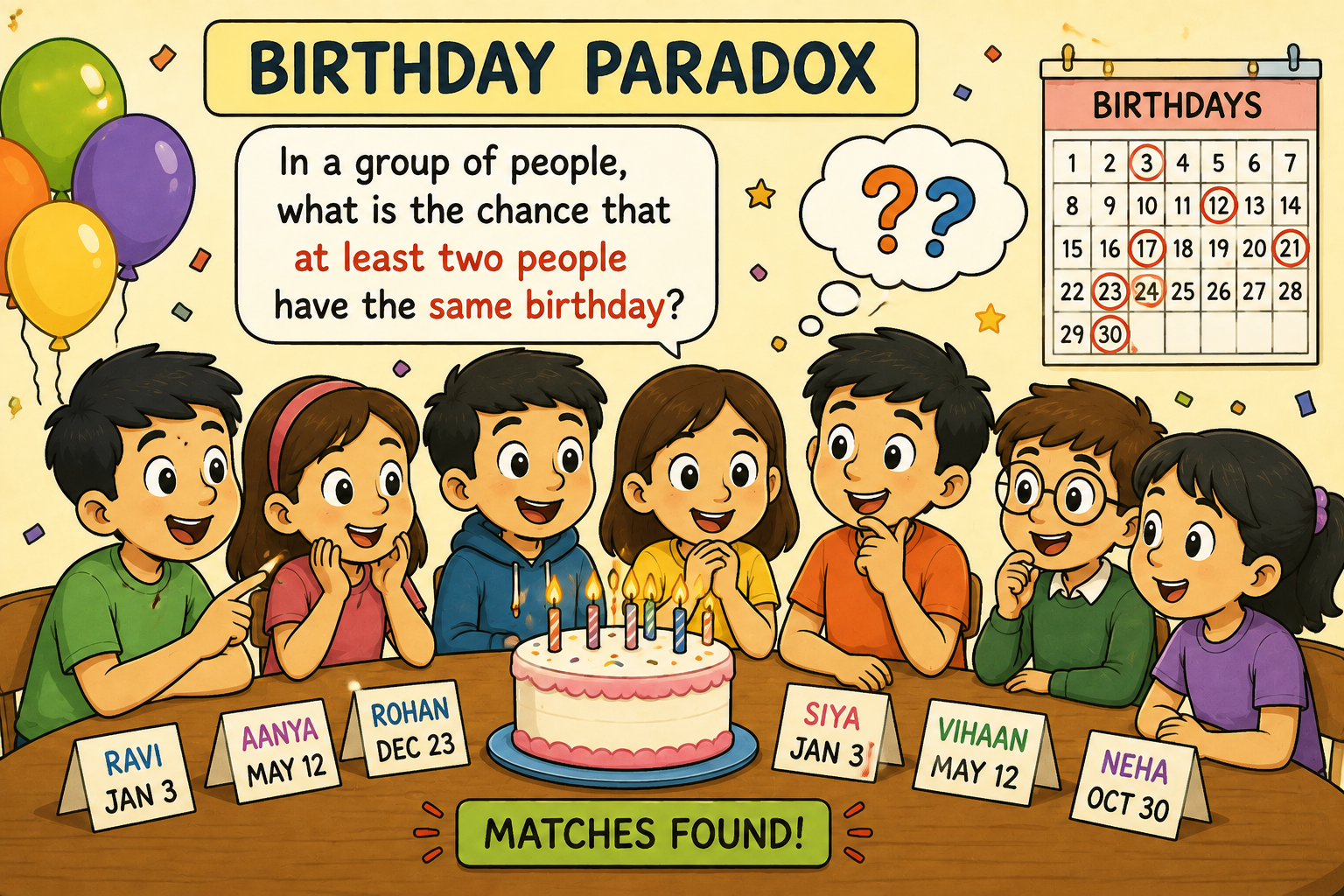 The Birthday Paradox