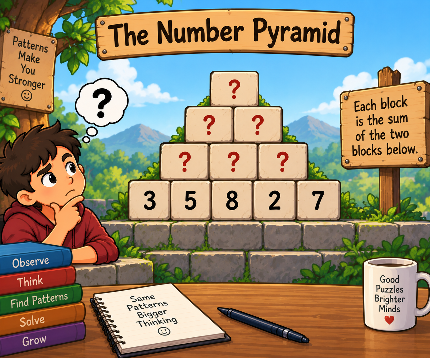 The Number Pyramid
