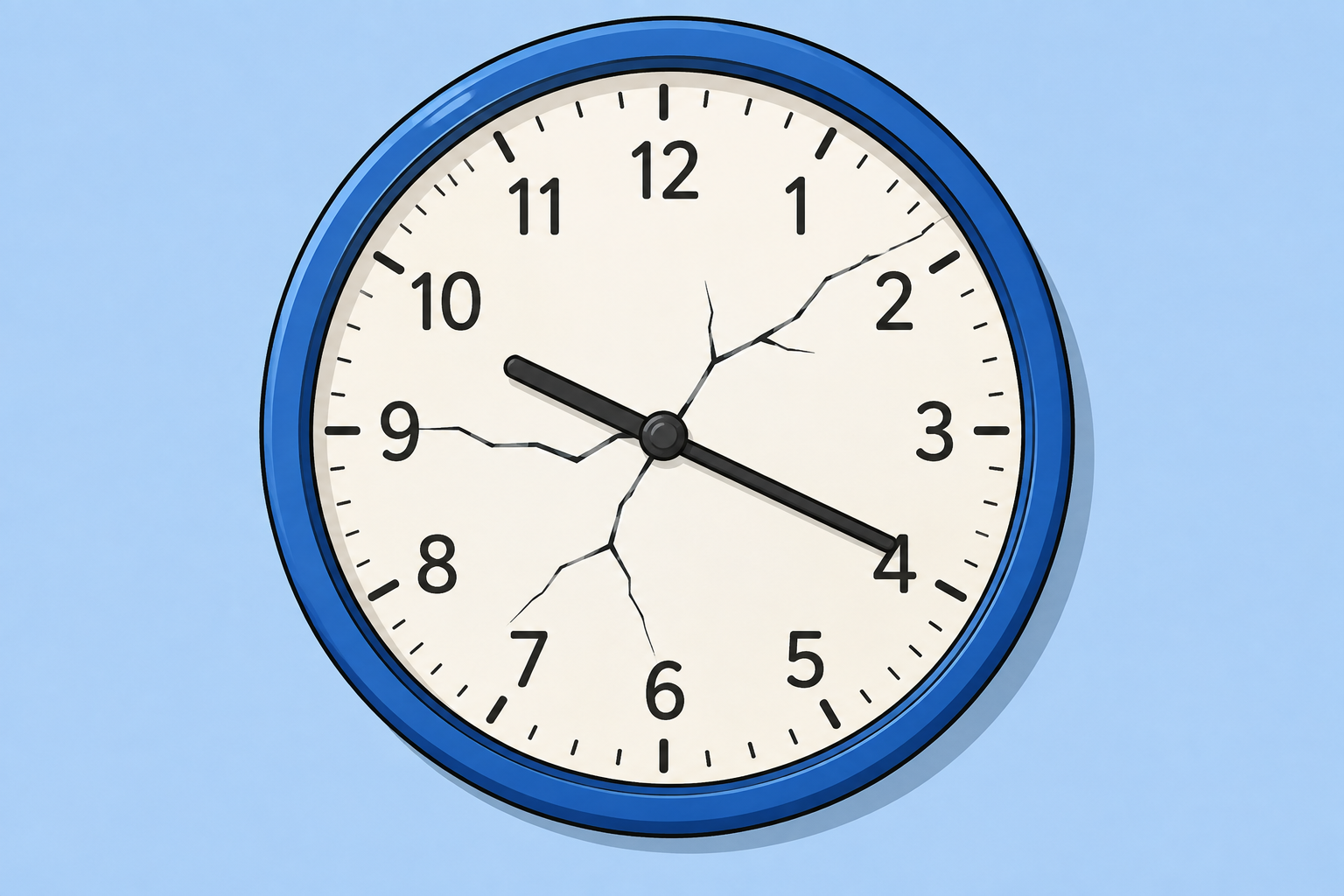 The Broken Clock Puzzle